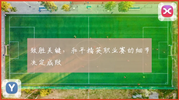 致胜关键，和平精英职业赛的细节决定成败